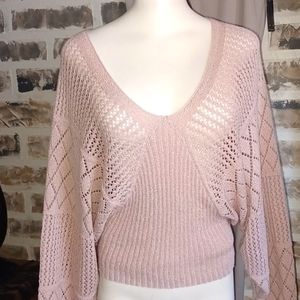 💖Thinkable light crop Sweater